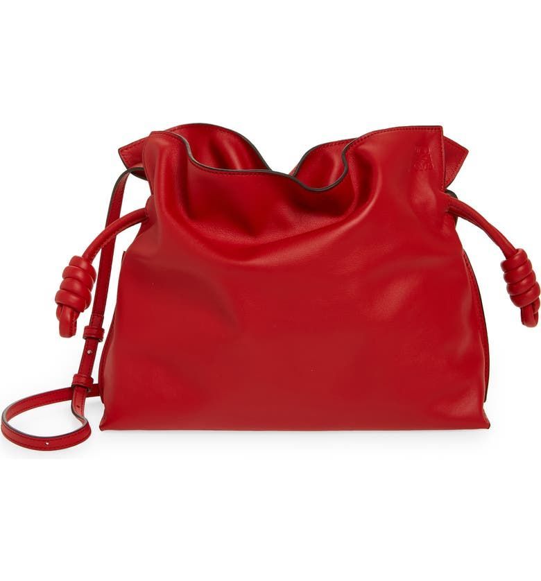 Chain-detail coated shoulder bag - Red - Ladies | H&M IN